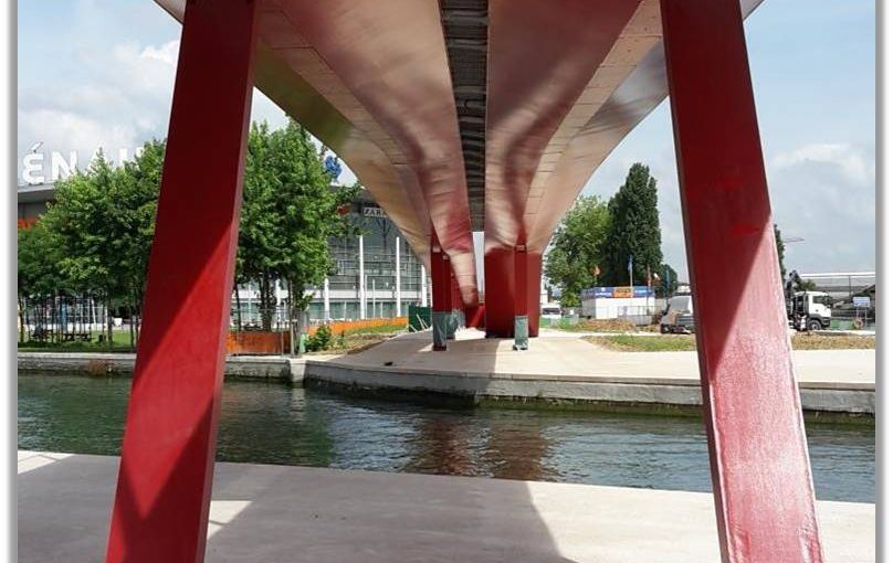 Passerelle sur la Darse – AUBERVILLIERS (93)