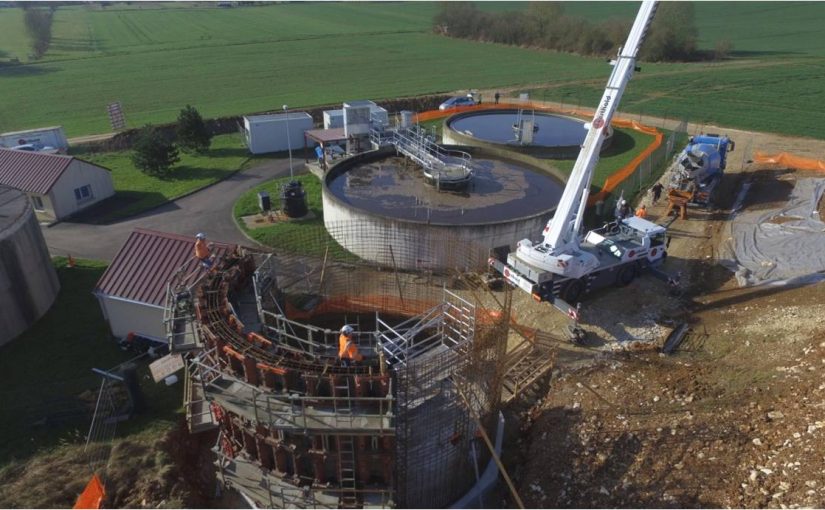 Silo à  boue  – ANCEMONT(55)