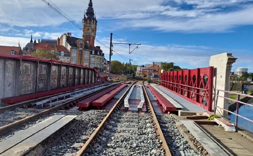 Pont rails de MOLLIEN à Calais (62)